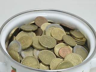 Monedas a la cazuela