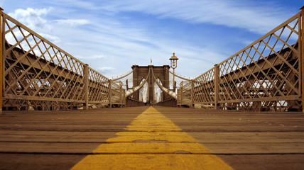 Naklejka premium Most Brookliński