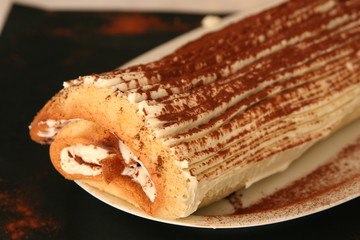 Buche tiramisu