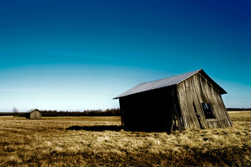 Obraz premium forsaken barn