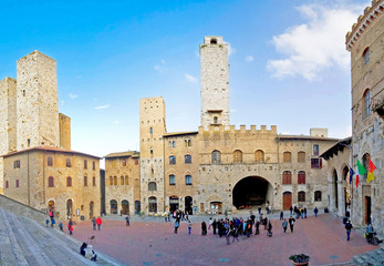 San Gimignano - obrazy, fototapety, plakaty
