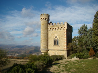 La tour Magdala à Rennes-Le-Chateau (France)