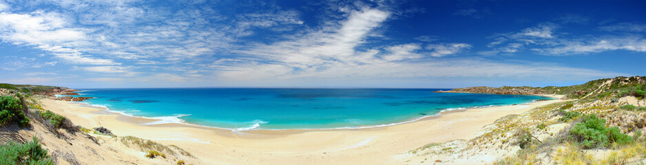 Fototapeta na wymiar Panorama plaży Butlers, South Australia