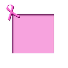 pink ribbon scrapbook