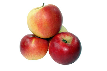 Apple isolated on a white background.