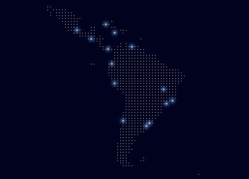 metropolises of middle & south america