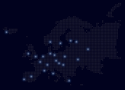 metropolises of Europe