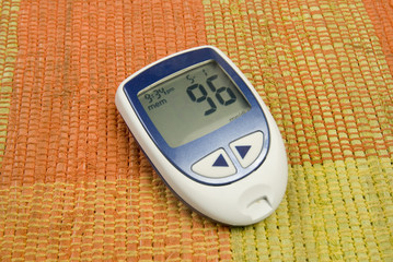 Diabetes equipment - Blood Sugar Test, good value (96/mg/dl)