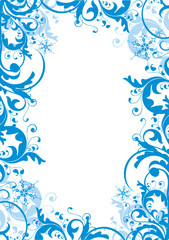 christmas frame - vector