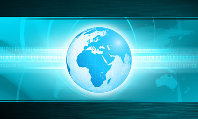 Concept planète terre