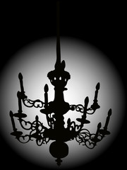 Baroque chandelier