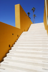 a long stair in Los Cabos, in Baja California, Mexico