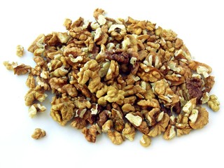 walnut grains as almonds