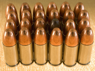 odd bullet among many that stands out in a crowd