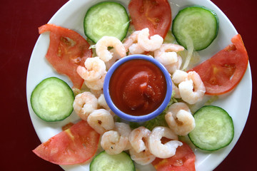 Shrimp Dish Appetizer