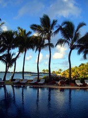Obraz premium Mauritius - Pool and Beach