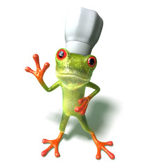 Grenouille cuisinier
