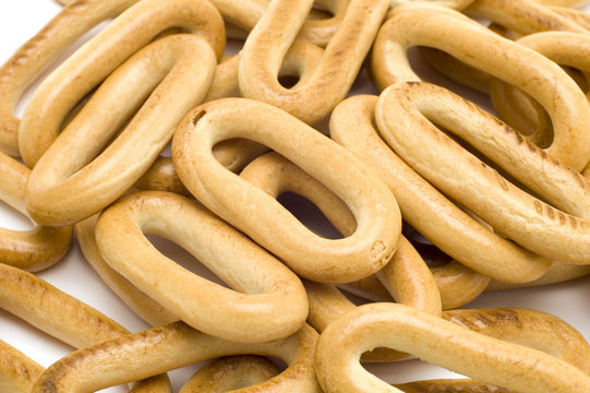 object on white - food - baranka