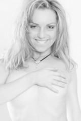 pleasant woman portrait