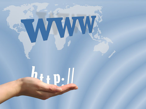 http auf der Hand