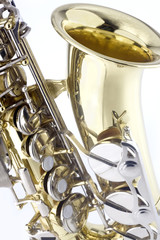 Detail of saxaphone 