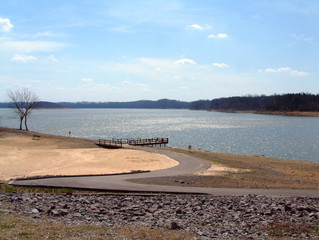 Barren river dam scenic