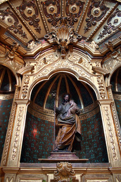 arte barroco. retablo de la iglesia de la concepcion. Badajoz
