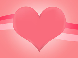 Pink Heart Background