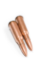 Rifle Bullet close up shot