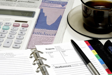 Coffee and Stock Investment 