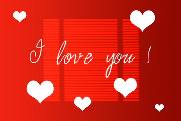 carte pour saint Valentin