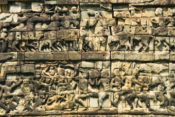 Angkor Thom Carvings