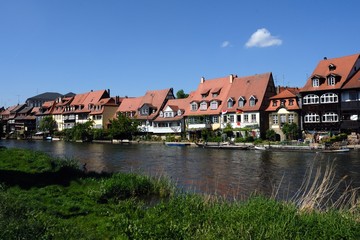 Fototapeta na wymiar Bamberg Mała Wenecja