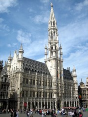 Fototapeta na wymiar Bruksela - City Hall