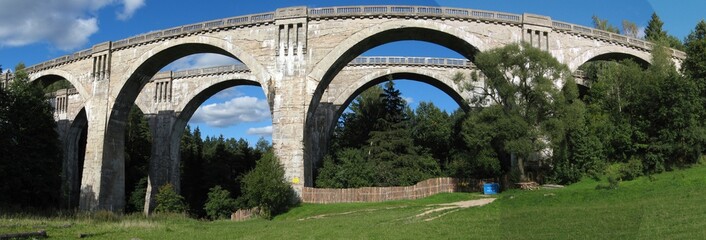 Bridges in Stanczyki, Poland