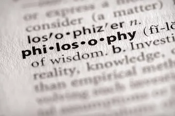Fotobehang "philosophy". Many more word photos for you in my portfolio.... © Mark Poprocki