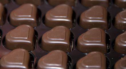 chocolate hearts box