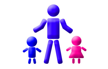 single parent family