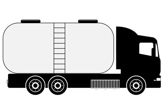 LKW mit &Ouml;ltank