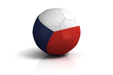 Fototapeta premium Fussball Tschechei