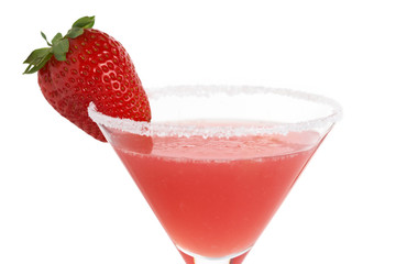 strawberry daiquiri close