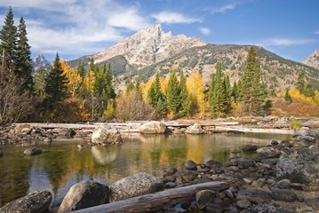 Cottonwood Creek, Grand Teton National Park, Wyoming.