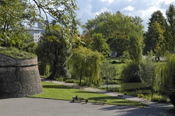 parc de la citadelle à strasbourg