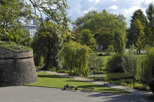 parc de la citadelle &agrave; strasbourg