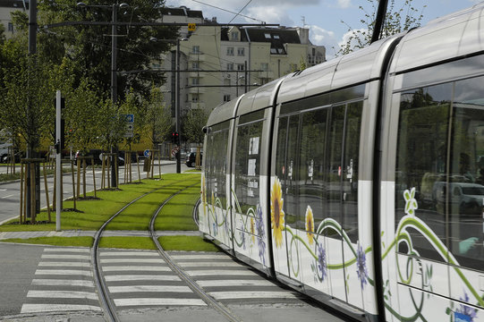 tramway &agrave; strasbourg
