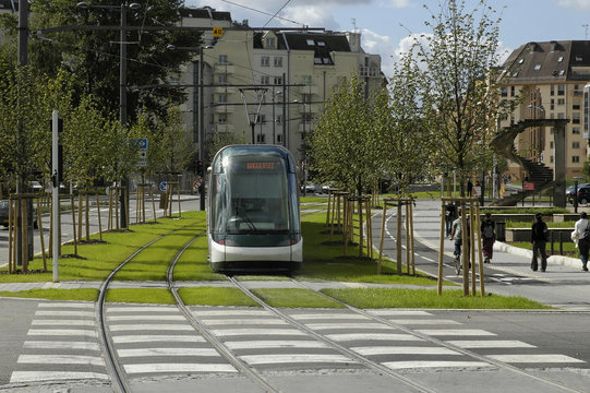 tramway &agrave; strasbourg