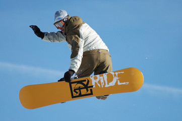 Snowboarder 7 - obrazy, fototapety, plakaty