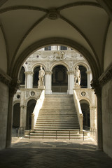 Grand escalier du Palais de Doges - Venise