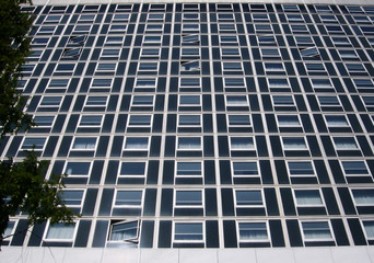 Luxury hotel windows.