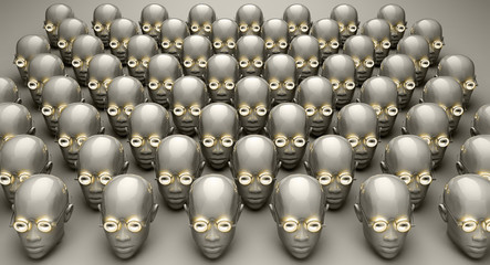 brown heads
